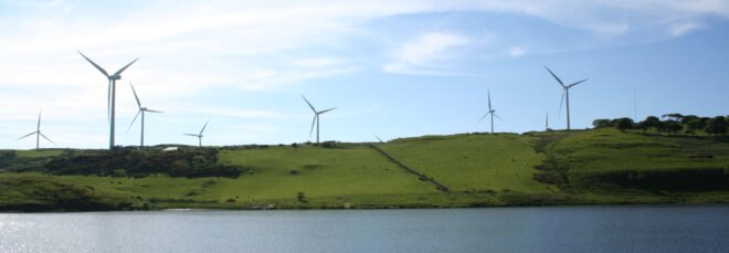 wind farm in Scotland