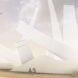 rendering of recycled wind turbine blades sticking out of desert sand