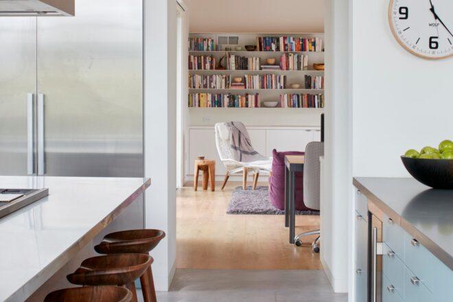 doorway leading from kitchen to living room