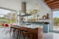 open kitchen with large island with seating