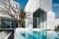 modern home with swimming pool