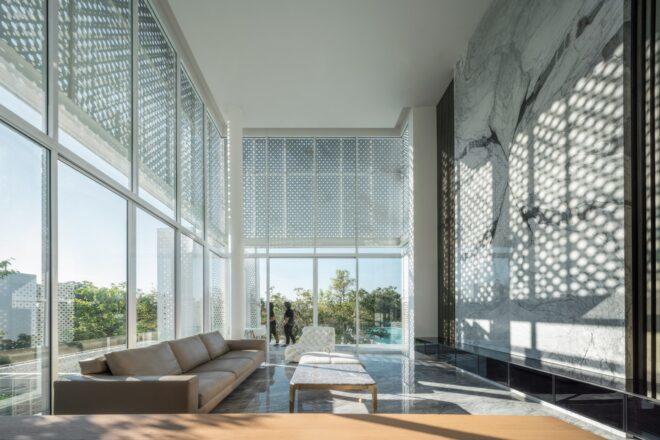 massive interior living space