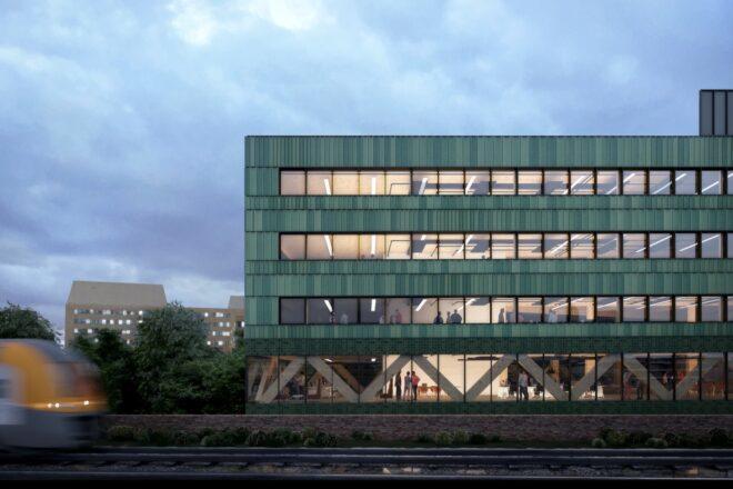 long green office building