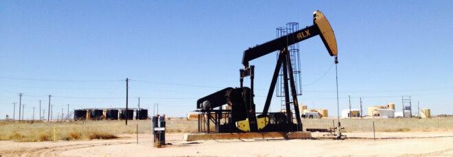 oil fracking in rural area