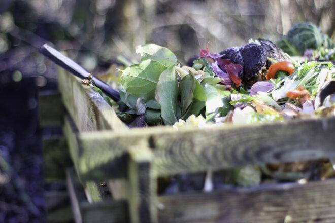 homemade compost bin