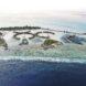 aerial rendering of floating structures arranged in circles