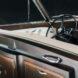 dark wood and cream leather interiors of a Rolls-Royce