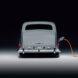 electric charger coming out of gray Rolls-Royce