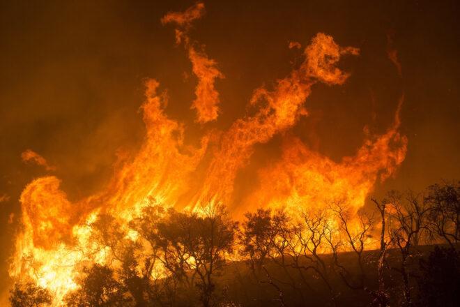 wildfires in California