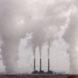 factory spewing pollution into air