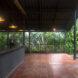 patio with natural tiles