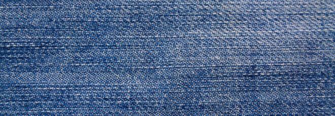 close-up of denim
