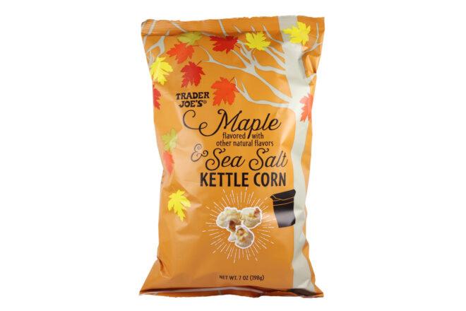 Trader Joe's maple sea salt kettle corn