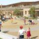 rendering of kids on a school playground