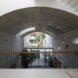 concrete archway in a home