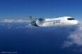 rendering of large Airbus plane
