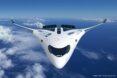 rendering of front of hydrogen plane
