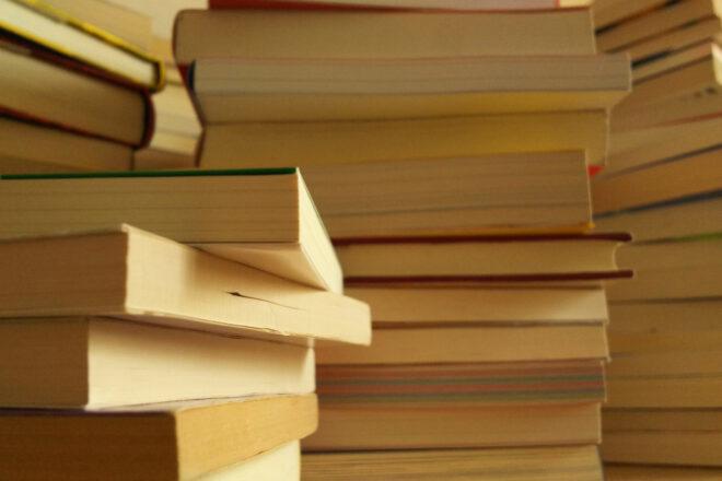 stacks of books