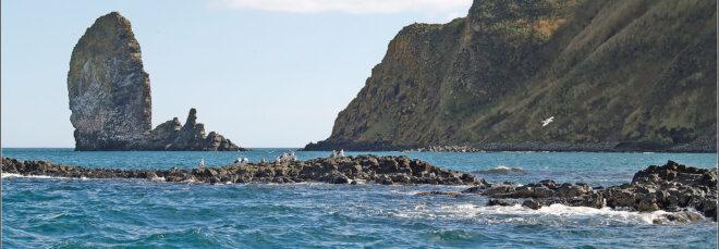 waters off of Kamchatka peninsula in Russia