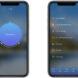 Two images of a phone, showing the app 