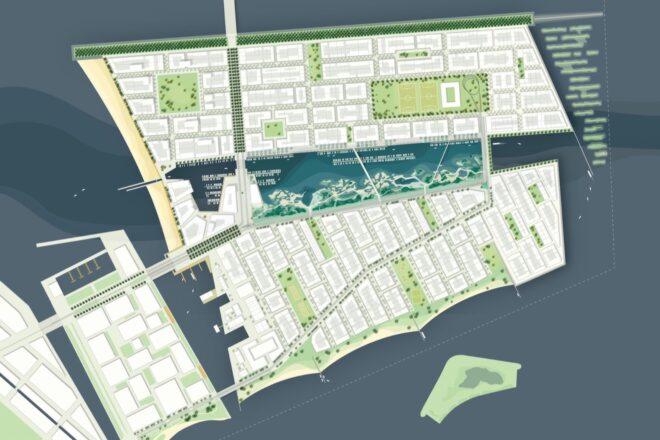map of a park in Amsterdam