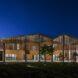 perforated brick home with zig-zag roof