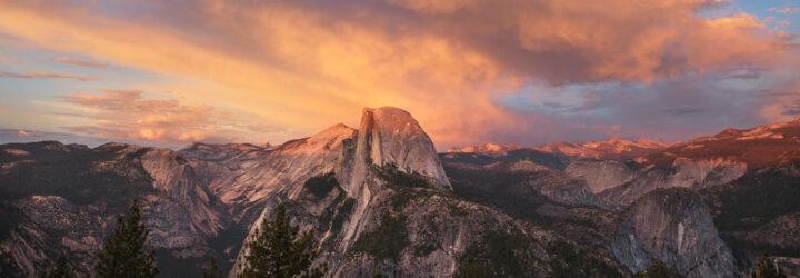 Yosemite Valley at sunset