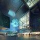 rendering of hologram in a science museum exhibition space