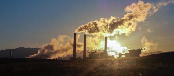 factory spewing emissions