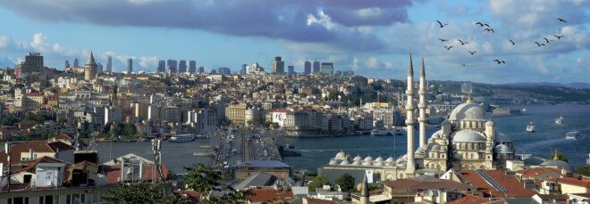 Istanbul skyline