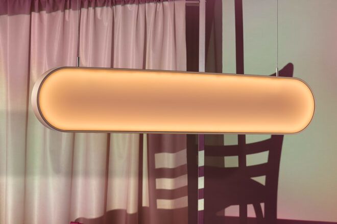 beige solar light