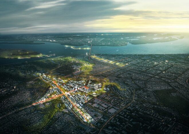 aerial map of a park