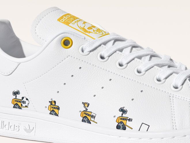 adidas sneakers with WALL-E design