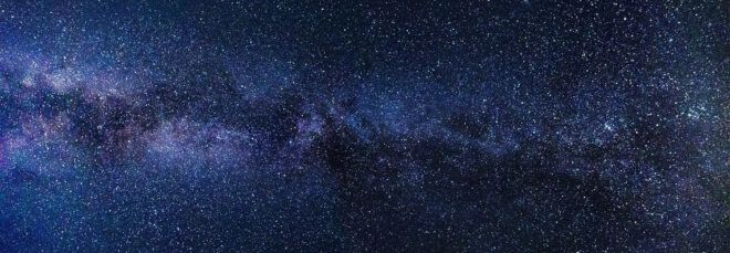 stars shining bright in dark sky