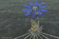 tower with solar panels
