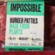 Impossible Foods burger patties package