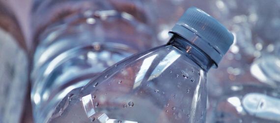 plastic bottles in pile