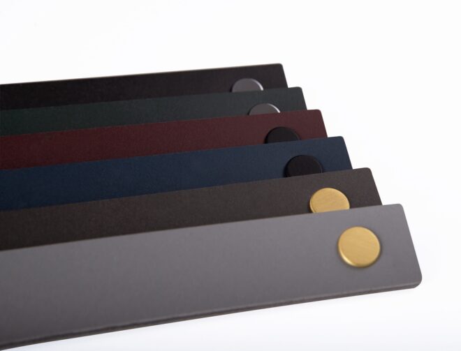 Multicolor handle straps