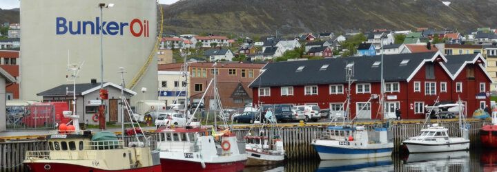 A Norwegian port city.