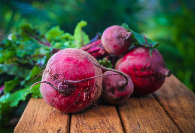 A pile of beets.
