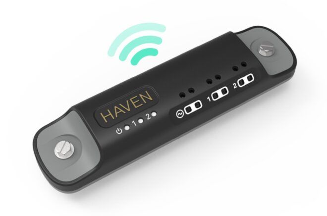 HAVEN remote powered by Wi-Fi