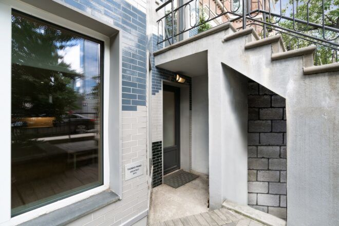 Outside of building