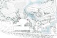 A map of the architecture with the layout