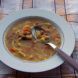 A bowl of bean soup.