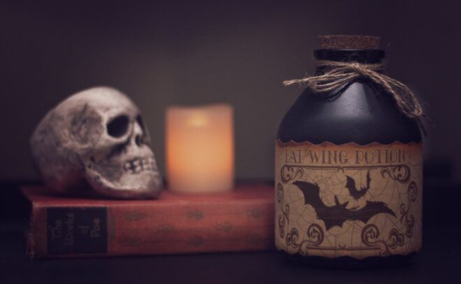 Bottle of bat wing potion