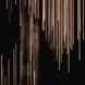Close up of the project's wooden rods that shift upwards and downwards