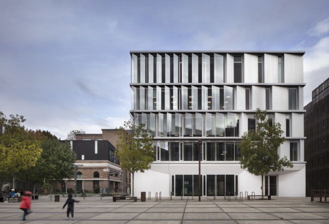A streetview of the Lucio office building.