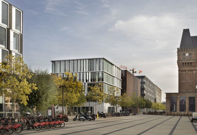 A streetview of the Lucio office building.