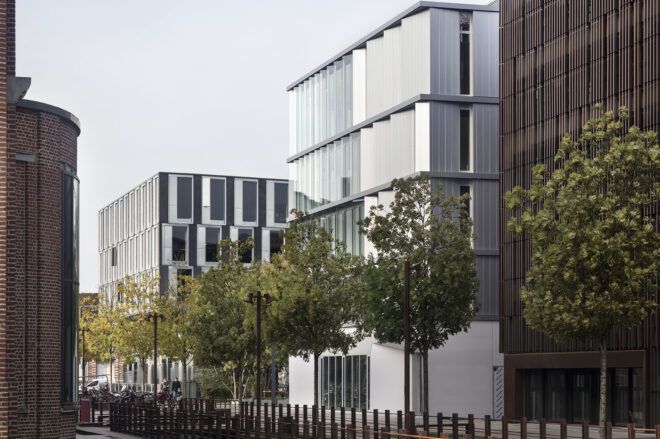A streetview of the Lucio office building.