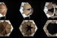 Through 4D printing this hexagonal object is able to move